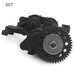 0.8M 39T/45T Transmission Spur Gear for Traxxas TRX-4 TRX-6 1/10 (Staal) - upgraderc