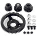 0.8M Gear Set for Traxxas Rustler 2WD ETC 1/10 (Metaal) - upgraderc