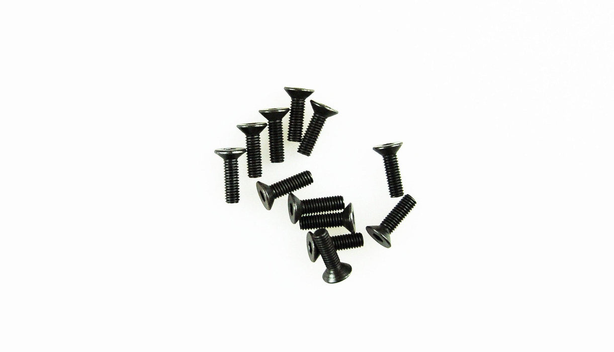 M3x10mm Countersunk Screws Hexagon Socket for Buggy Hammerhead 1/6