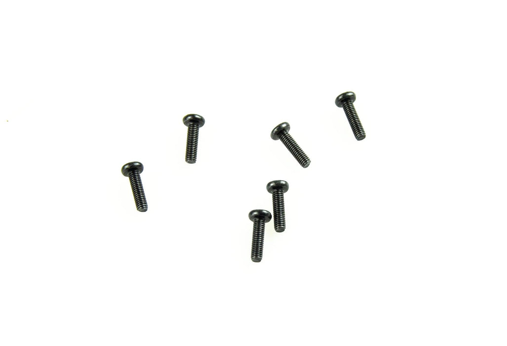 Lot de 6 vis à tête ronde 3 x 12 mm pour Planet Pro 1/8