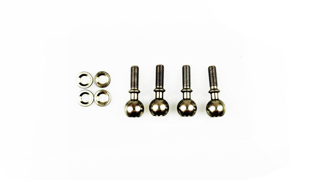 4PCS Front Wishbone Ball Head for AM6 Thunderstorm 1/6