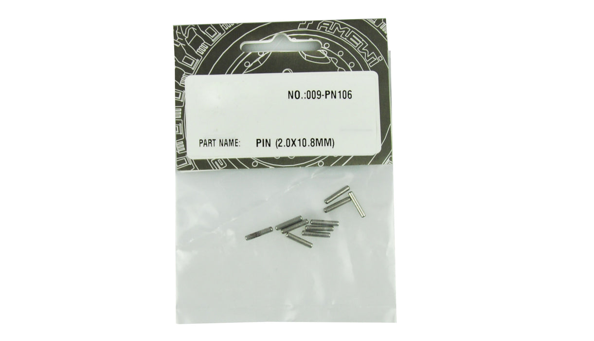 10PCS 2.0x10.8mm Pins for EVO-X 6000 1/10