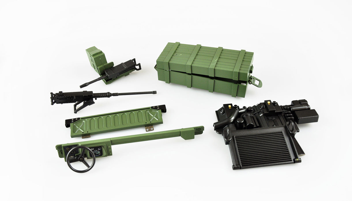 Anbauteile-Set für US-Militär-LKW 1/10 (Groente, Zand)