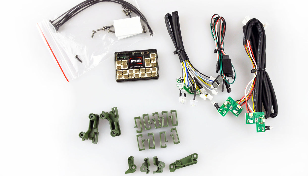 Light Module w/ LEDs for U.S. Military Truck 1/10