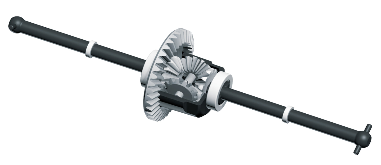 Amewi Front Differential Set for 22390, 22436 U.S. Military Truck