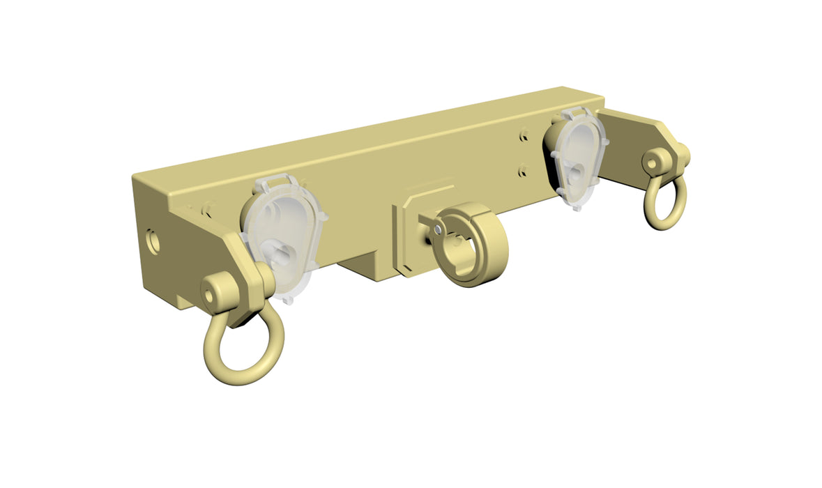 Amewi Rear Frame Section for 22390, 22436 U.S. Military Truck