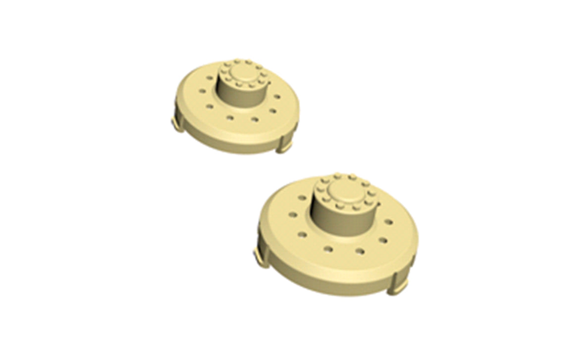 Amewi Wheel Covers for 22390, 22436 U.S. Military Truck