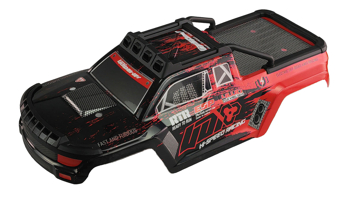 Body Shell for Daphoenodon 1/10 (Rood, Blauw)