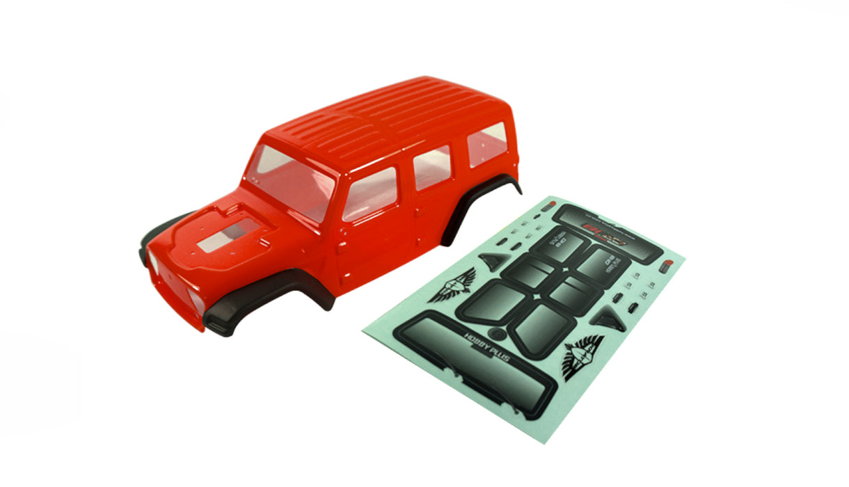 Kratos Carrosserie Lexan pour AMXRock AM18 1/18 (Rood, Geel)