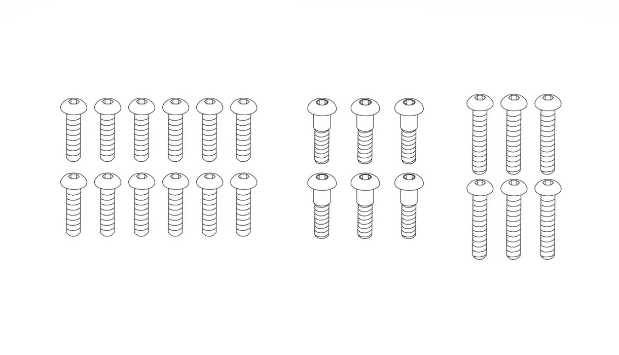 Screw Set F for AMX Racing HC7 1/7 Etc...