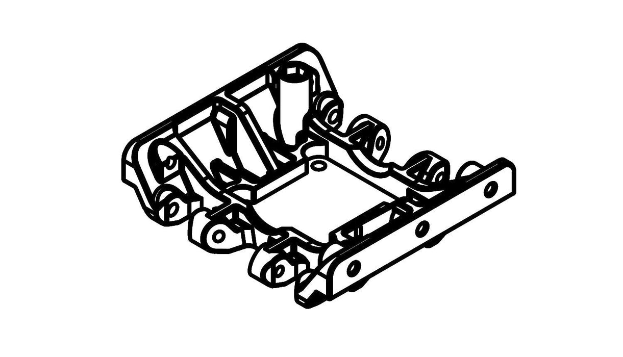 Getriebehalterung für AMX Rock RCX8P, PS, PT 1/8 usw.