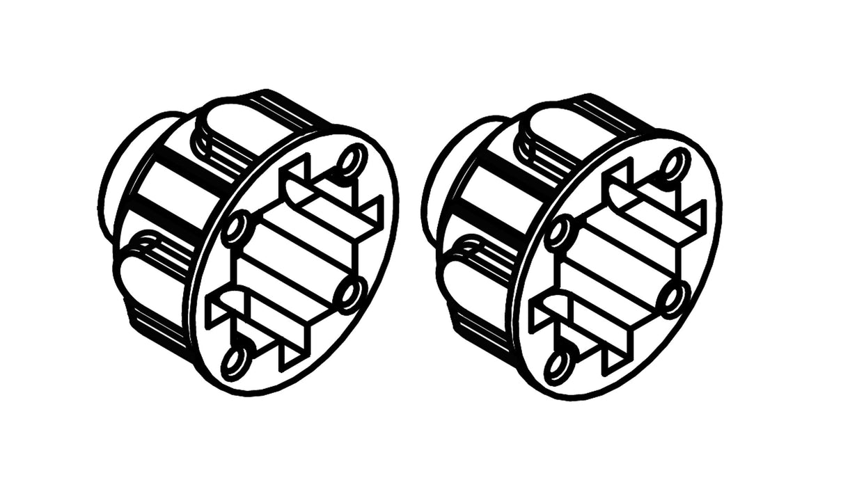 Boîtier différentiel pour AMX Rock RCX8P, PS, PT 1/8 Etc...