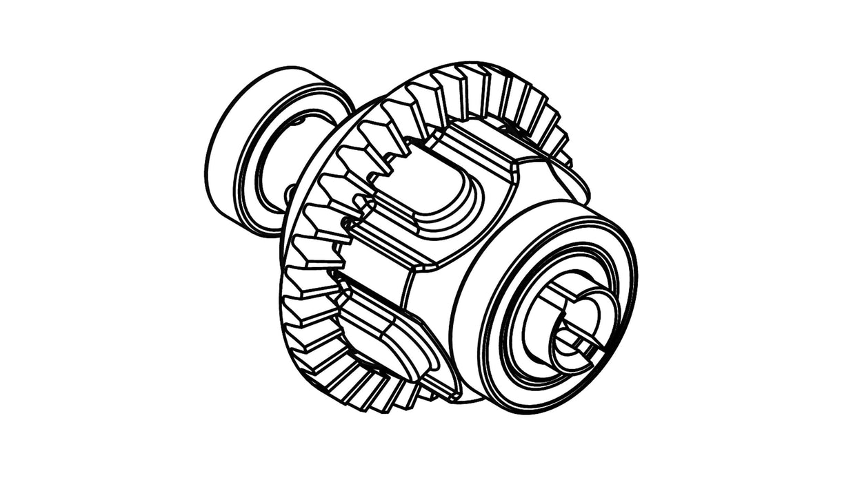 Complete Differential for AMX Rock RCX8P, PS, PT 1/8 Etc...