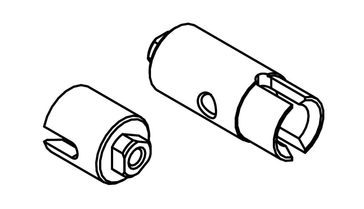 Driver différentiel pour AMX Rock RCX8P, PS, PT 1/8 Etc...