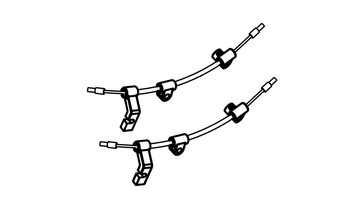 Jeu de fils de verrouillage différentiel pour AMX Rock RCX10P 1/10 Etc...