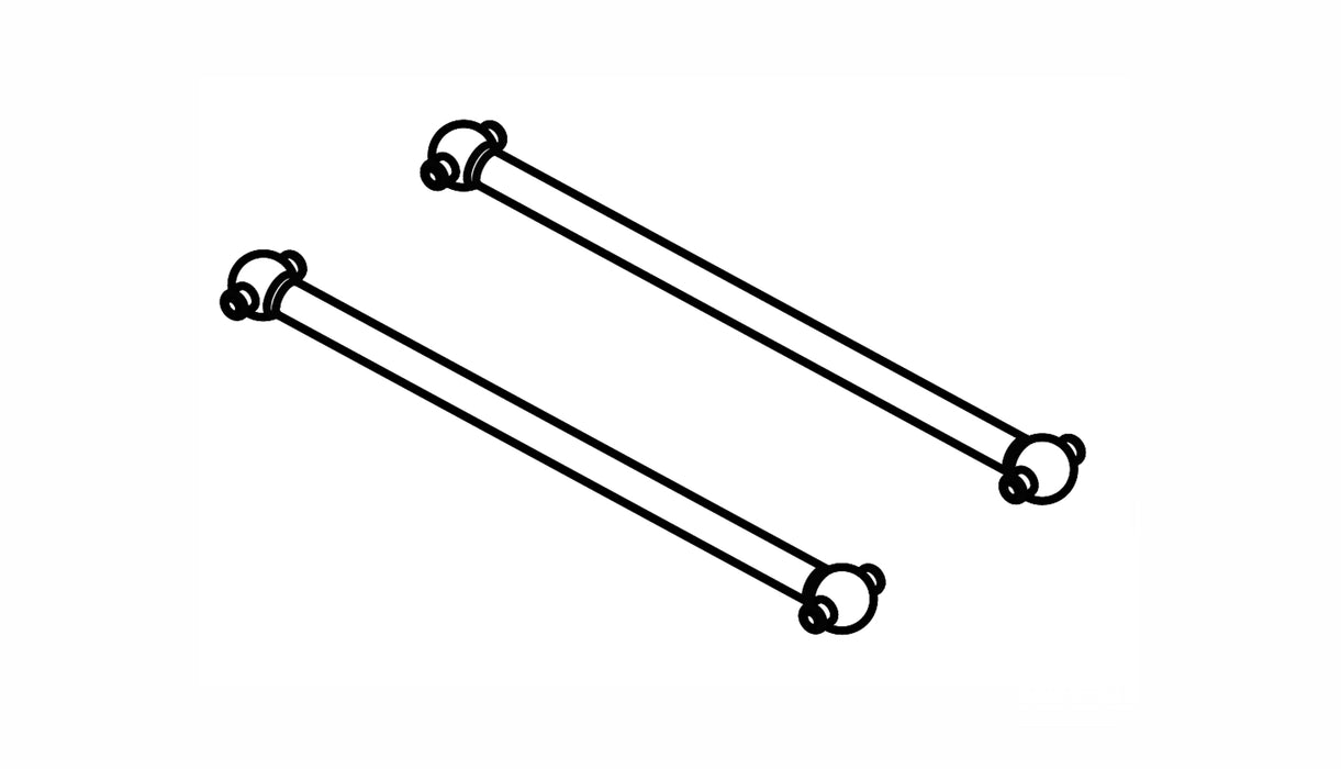 Rear Drive Shafts for AMX Rock RCX10TB 1/10