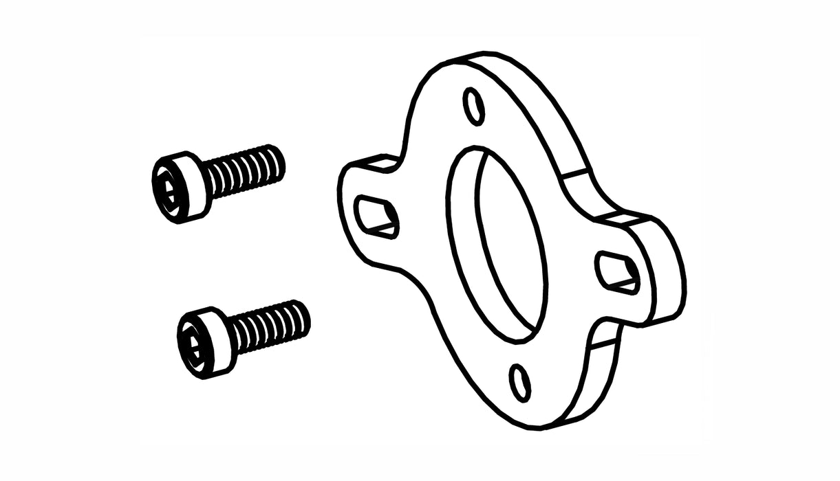 Motor Adjustment Plate for AMX Rock RCX10TB 1/10