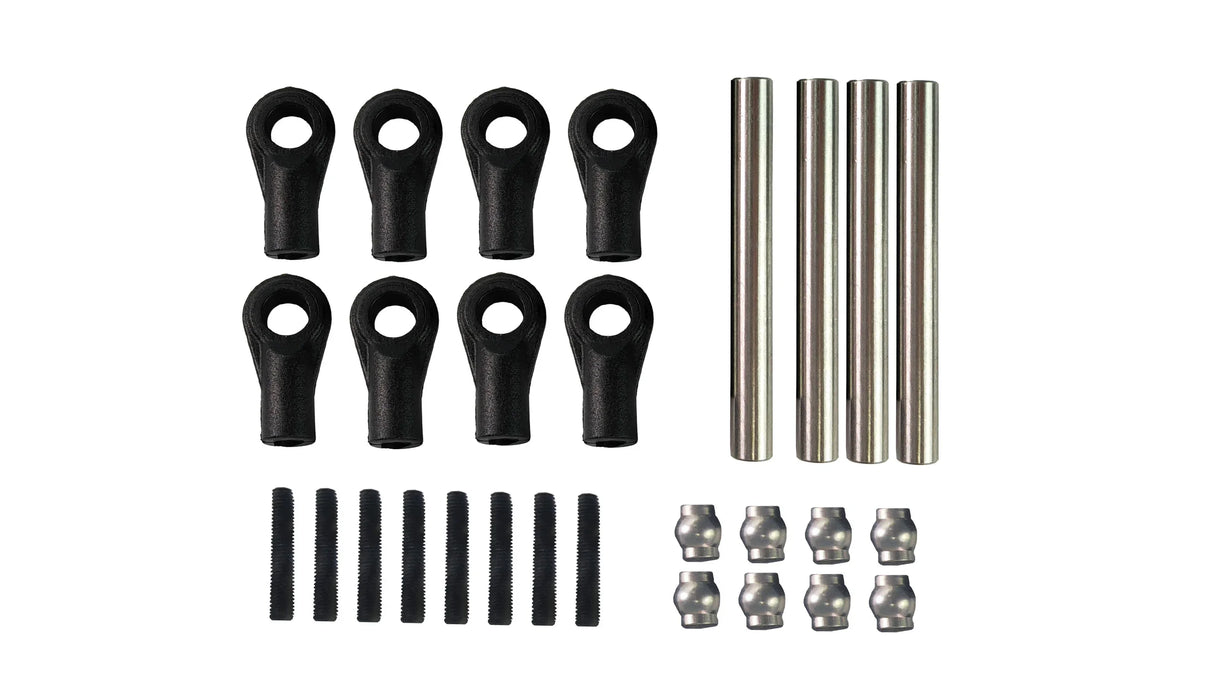 Rear Strut Set for AMXROCK RCX10.3 6X6 1/10