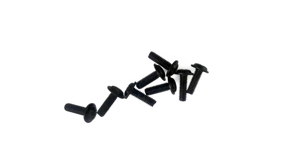 M2.5x8mm Lens Head Screws w/ Cutting Thread for AMXROCK RCX10.3 6X6 1/10