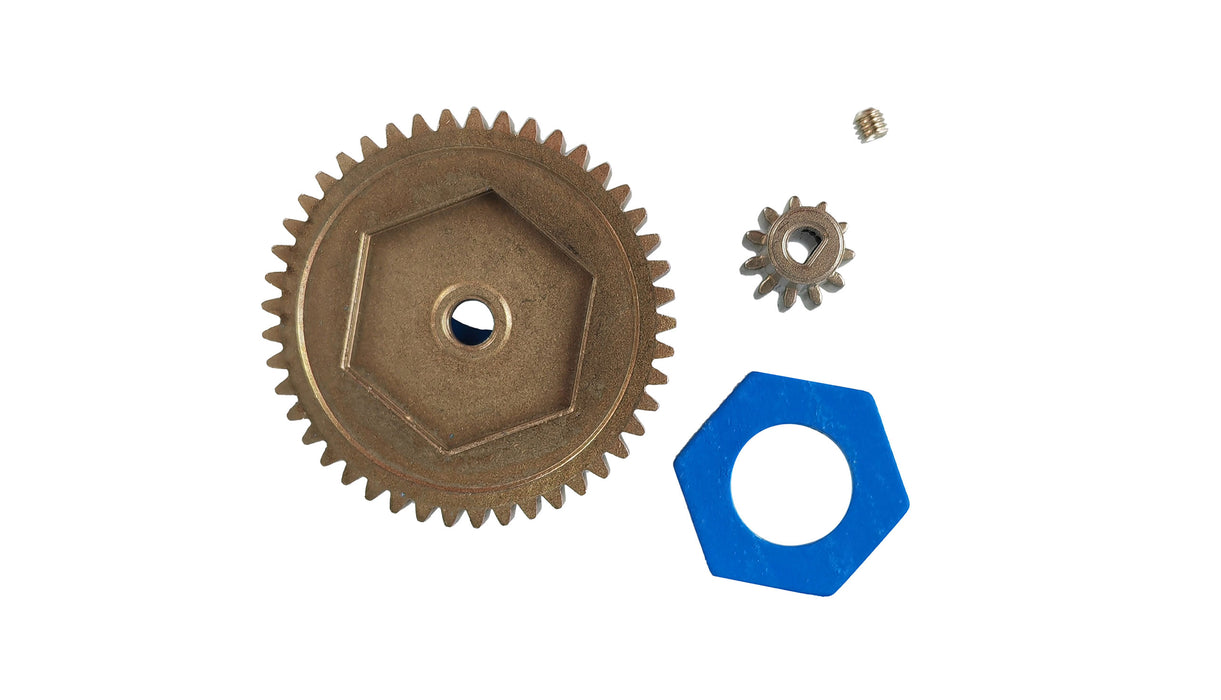 Main Gear & Motor Pinion Set for Crosstrail CT10 1/10 Etc...