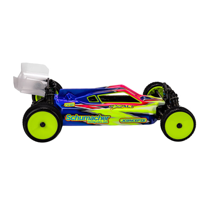 JConcepts P2 - Carrosserie Schumacher CAT PB avec moquette | gazon | aile de terre