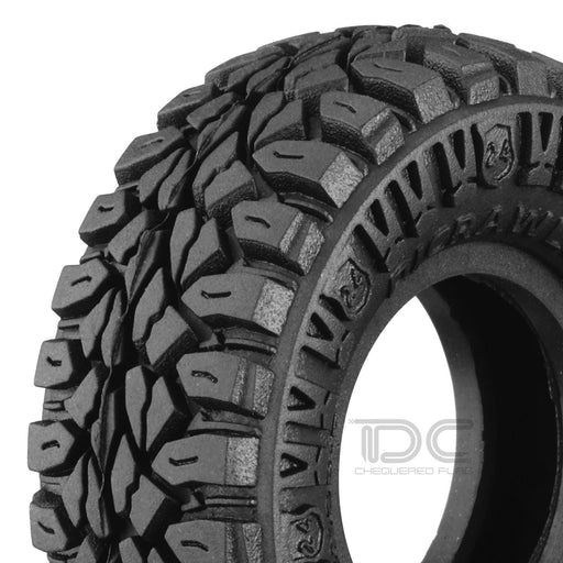 1.0" 50.8x22.8mm Crawler Tires w/ Foam (Rubber) - upgraderc