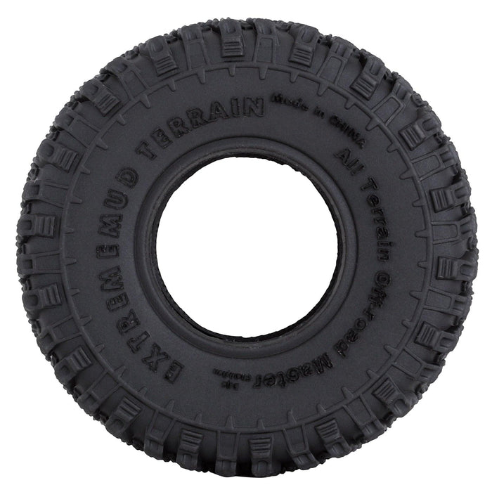 1.0" 54mm Tires Set for 1/24 Crawler (Rubber S2) Band en/of Velg Injora 