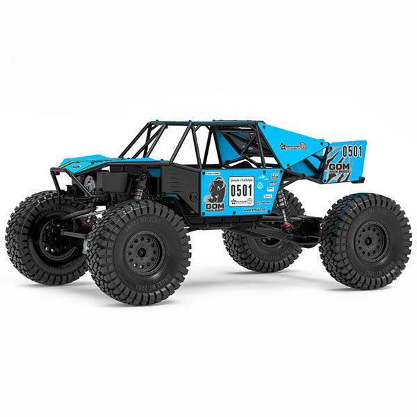 Gmade GOM 4WD Rock Crawler 1/10 PNP (Bleu)