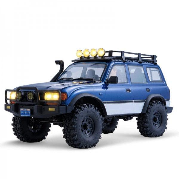 FMS FCX10 PRO Toyota Land Cruiser LC80 RS 1/10 Crawler RTR (Bleu)