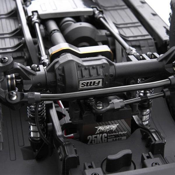 FMS FCX10 PRO Toyota Land Cruiser LC80 RS 1/10 Crawler RTR (Bleu)