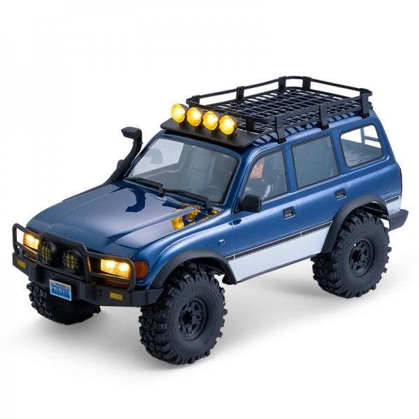 FMS FCX10 PRO Toyota Land Cruiser LC80 RS 1/10 Crawler RTR (Bleu)