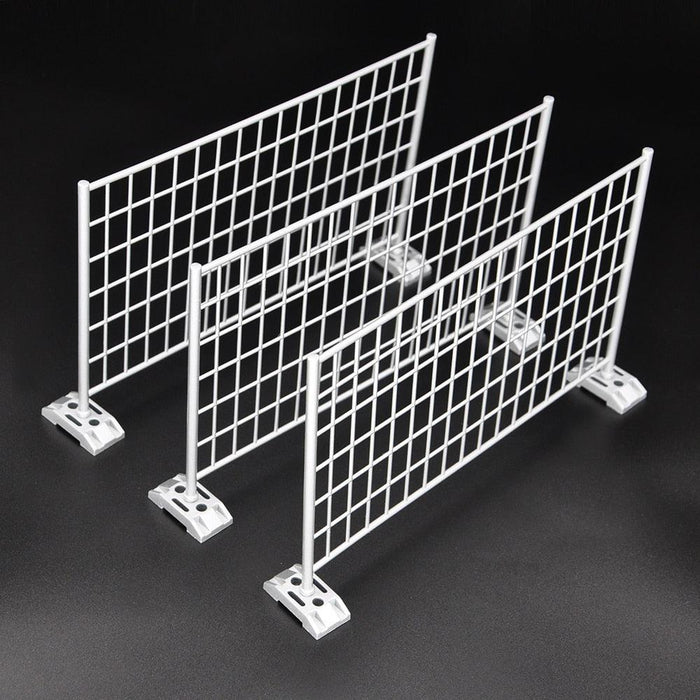 1-10PCS 1/14 Scale Simulation Construction Site Fence (Metaal) Onderdeel upgraderc 