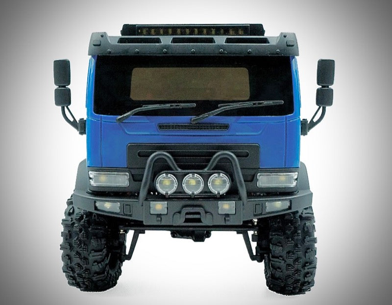 HobbyPlus CR18P Arktos 6X6 6WD Tow Truck PNP 1/18 (Blauw)