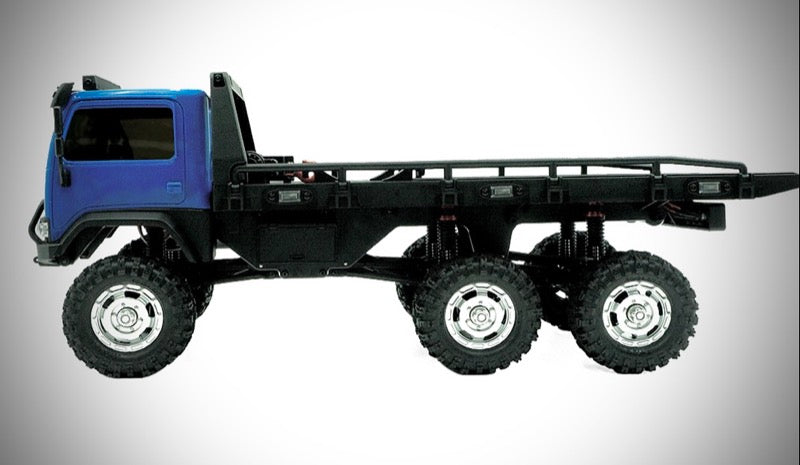 HobbyPlus CR18P Arktos 6X6 6WD Tow Truck PNP 1/18 (Blauw)