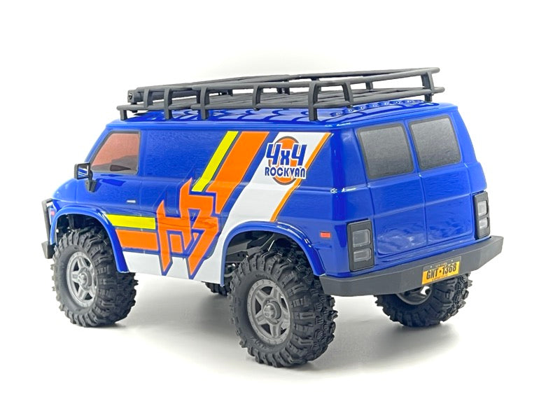 Hobby Plus CR18P EVO-V2 Rock Van 1/18 Crawler PNP (Bleu)
