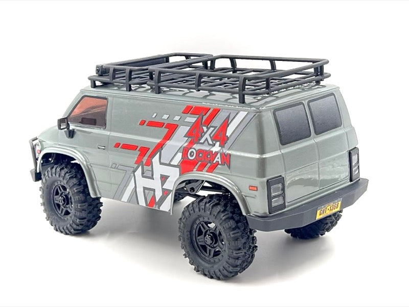 Hobby Plus CR18P EVO-V2 Rock Van 1/18 Crawler PNP (Gris)