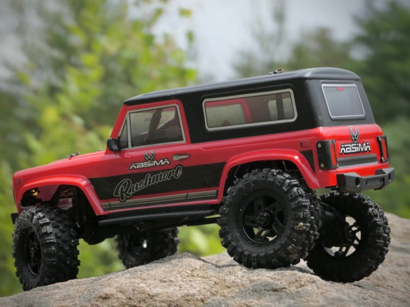 Hobby Plus CR18P V3 Rushmore 1/18 Kletterer PNP (Rot)