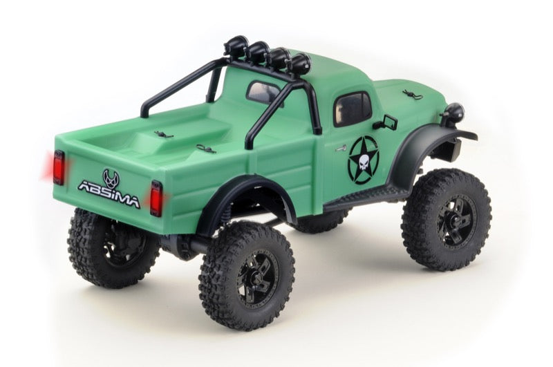 Hobby Plus CR18P EVO Power Wagon V2 1/18 Crawler PNP (Groente)