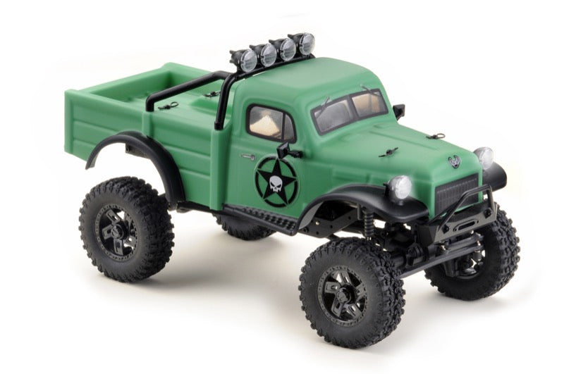 Hobby Plus CR18P EVO Power Wagon V2 1/18 Crawler PNP (Groente)