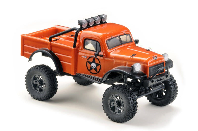 Hobby Plus CR18P EVO Power Wagon V2 1/18 Crawler PNP (Oranje)