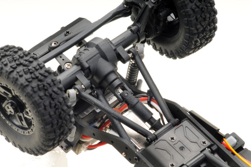 Hobby Plus CR18P EVO Rock Van V2 1/18 Crawler PNP (Bleu/Orange)