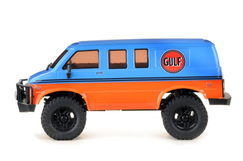 Hobby Plus CR18P EVO Rock Van V2 1/18 Crawler PNP (Bleu/Orange)