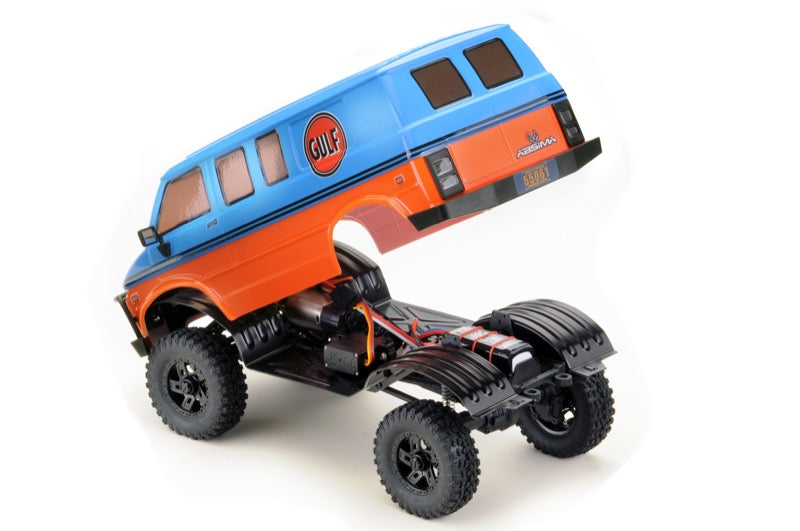 Hobby Plus CR18P EVO Rock Van V2 1/18 Crawler PNP (Bleu/Orange)