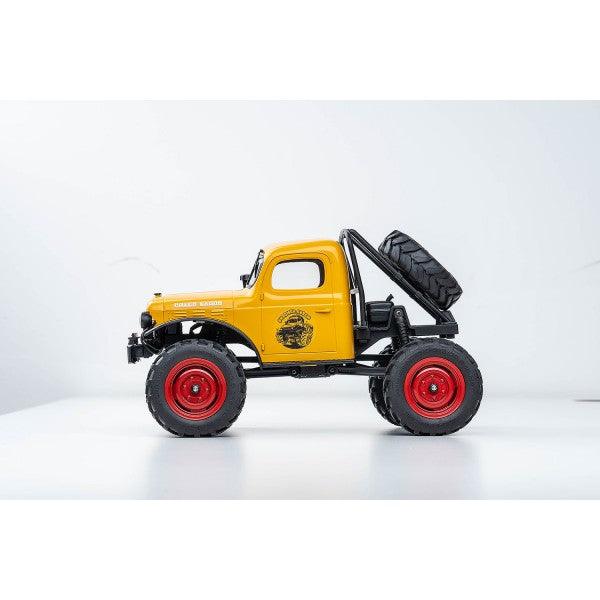 FMS FCX24 Power Wagon V2 1/24 Crawler PNP (Geel)