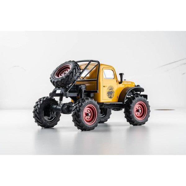 FMS FCX24 Power Wagon V2 1/24 Crawler PNP (Geel)