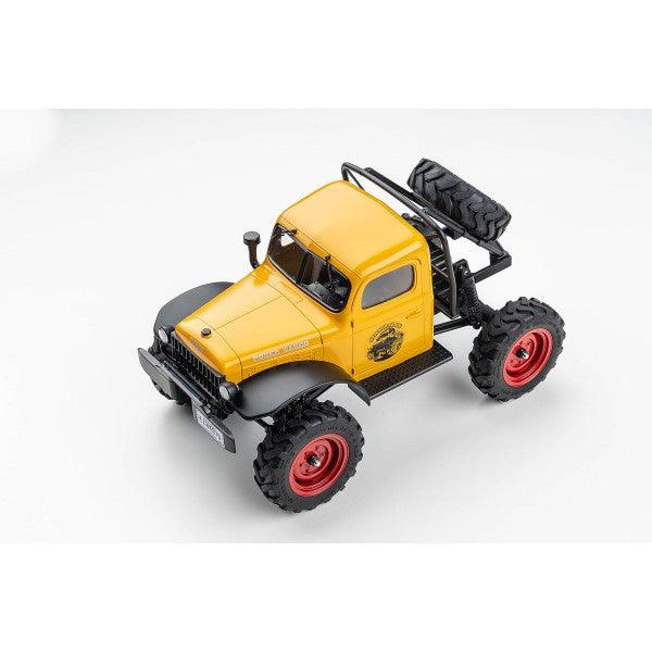 FMS FCX24 Power Wagon V2 1/24 Crawler PNP (Geel)