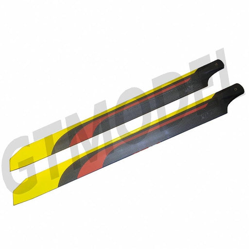 1~2Pair 600/700mm Main Blade Propeller (4mm Koolstofvezel) Onderdeel KDS KDS600-1 