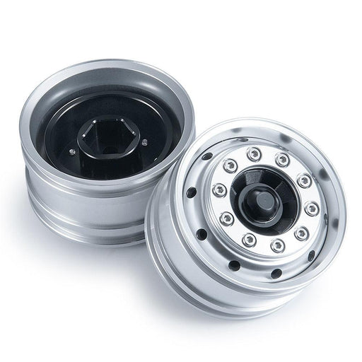 1-2PCS 27mm Front Wheel Rims for 1/14 Truck (47mm) Band en/of Velg Yeahrun 2 Pcs 