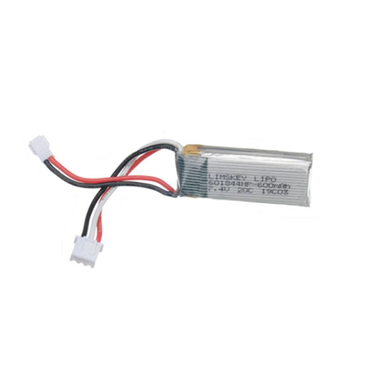 1-3PCS OEM 7.4V 600mAh 20C 2S Lipo Accu w/ Charger - upgraderc