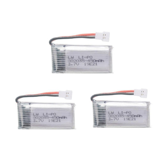 1-5PCS OEM 3.7V 450mAh Lipo Accu w/ Charger - upgraderc